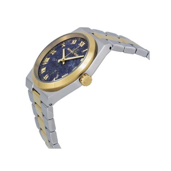 Michael Kors MK5893 Blue Lapis Dial Channing Two-tone Stainless Steel Watch - Picture 6 of 7